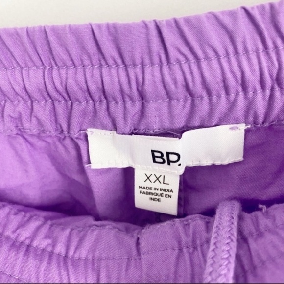 BP Purple Drawstring Stretch Lightweight Shorts Size XXL NEW Nordstrom - Picture 3 of 5
